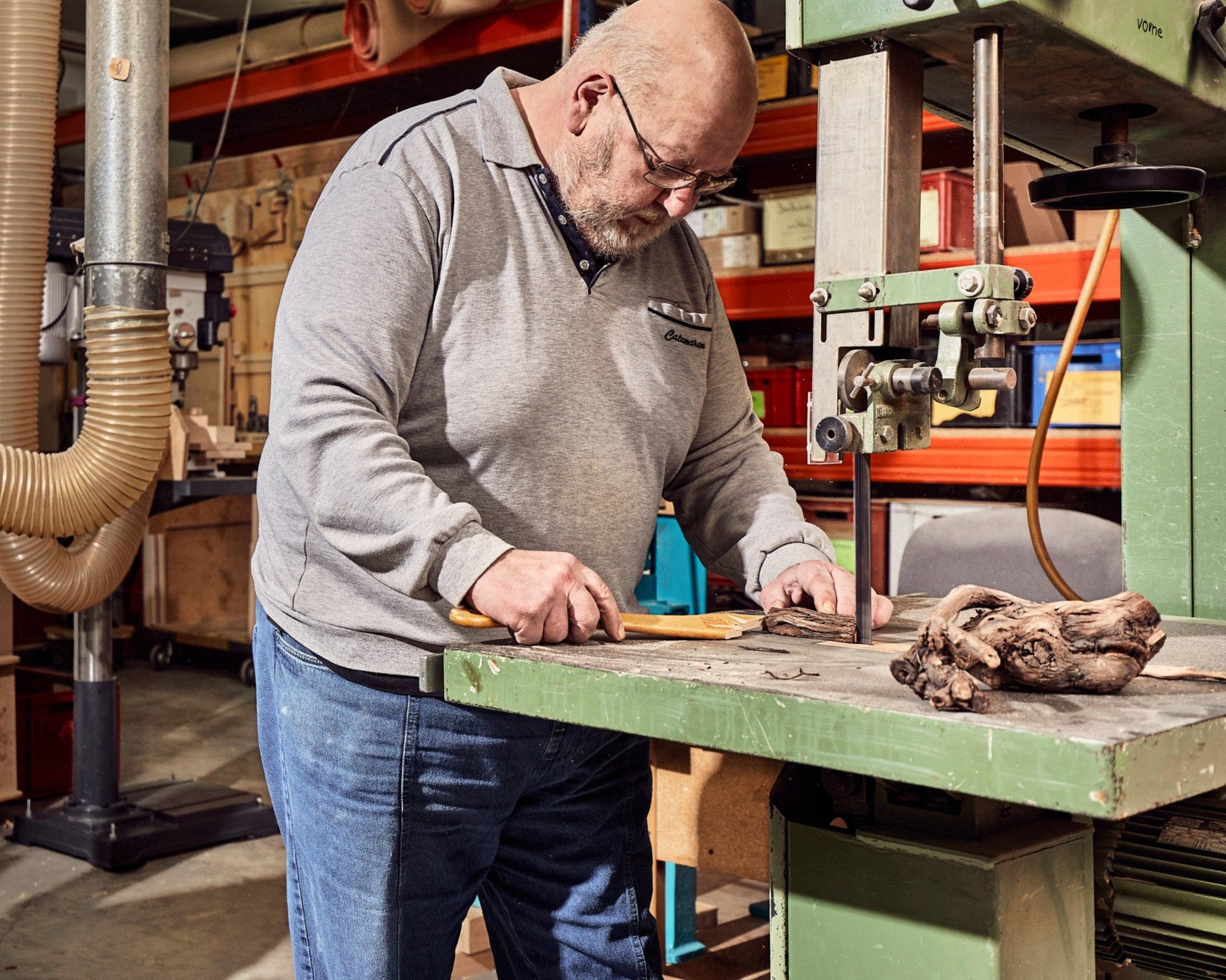 E+M Holzprodukte | Drechslerei Werkstatt Reportage GrapeVine